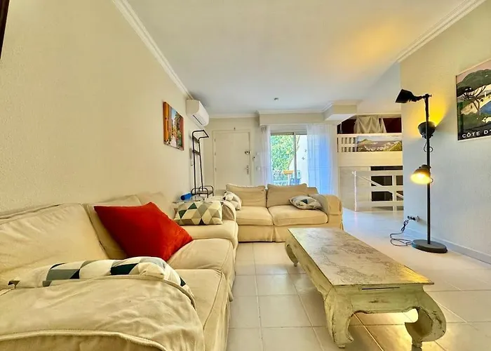 L'orangerie, 2 Prs, Jardin, 5 Min Bord De Apartman Antibes